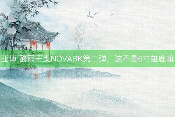 亚博 酸雨干戈NOVARK第二弹，<a href=